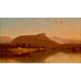 thumbnail image 3 of Gifford, Sanford Robinson 14x10 Black Modern Framed Museum Art Print Titled - A Home in the Wilderness, 3 of 5