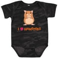 thumbnail image 3 of Inktastic I Love Hamsters Boys or Girls Baby Bodysuit, 3 of 5