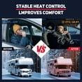 thumbnail image 6 of Rocita 12V 5KW Portable and Convenient Integrated Parking Diesel Air Heater All-in-one Single Hole with Remote Control LCD Monitor Red, 6 of 8
