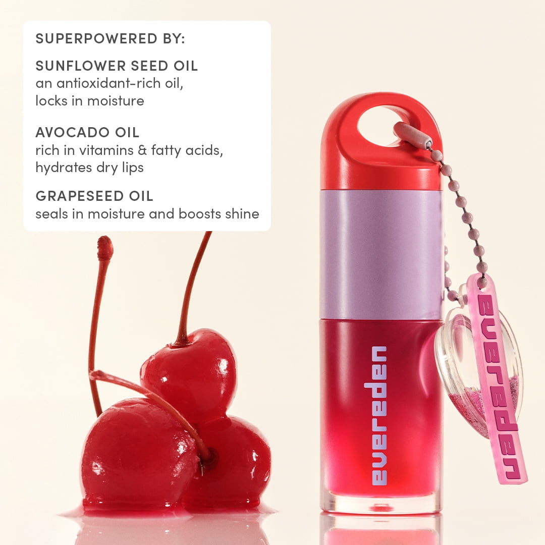 Evereden Kids Tinted Non Toxic Lip Gloss: Sheer Red