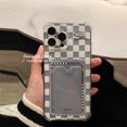 thumbnail image 2 of Compatible Con Samsung A14 A13 A12 A04E A03S A02S A53 A73 A33 A23 A52 A51 A71 A72 A32 A22 A50 A30S A02 A21S M23 Tablero De Ajedrez Caja De La Tarjeta Titular De Silicona Anti-Caída Caso Del Teléfono, 2 of 4