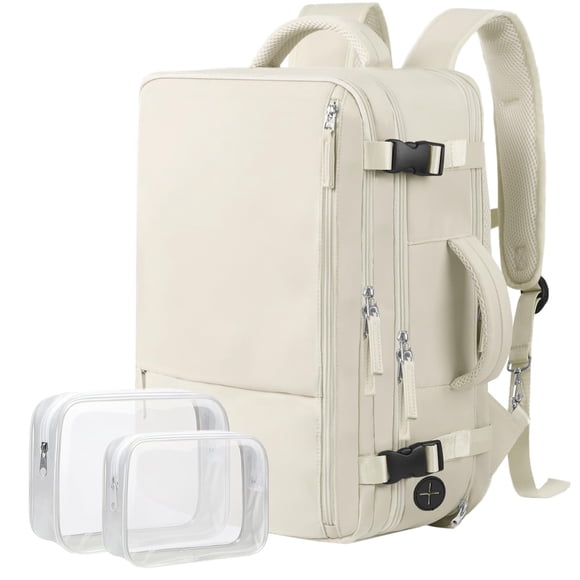 Mochila de viaje Hanples extra grande 40L impermeable para mujer