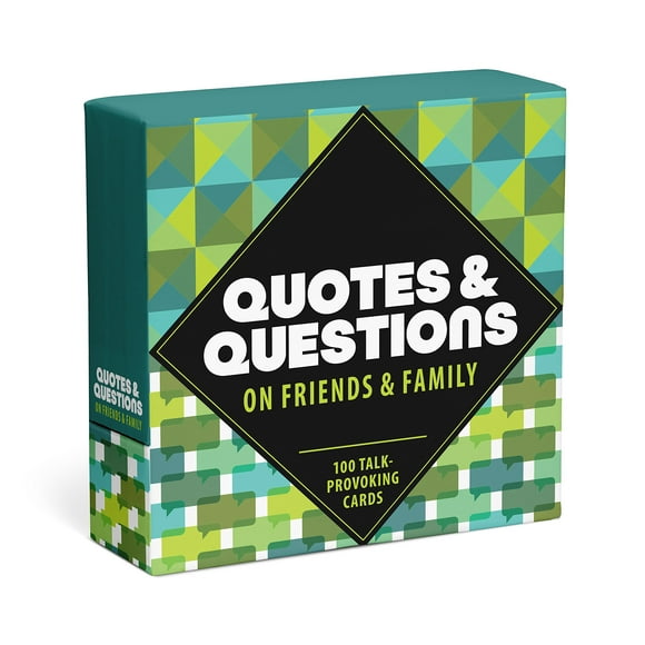 Knock Knock Citations et Questions sur Amis et Famille: 100 Cartes de Conversation