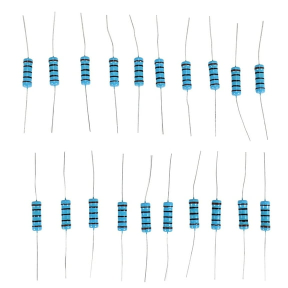 20Pcs 100 Ohm 1% 3W Metal Film Resistor 3 Watts 100R Resistor metal9788