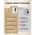 thumbnail image 3 of IAGREEA Baby Bottle Washer, Sterilizer and Dryer, All-in-One Pro Cleaning Machine for Bottles, Pump Parts & Baby Essentials, Effortless Care, Replaces Hand Washing, BPA-Free, 72-Hour Storage, 3 of 9