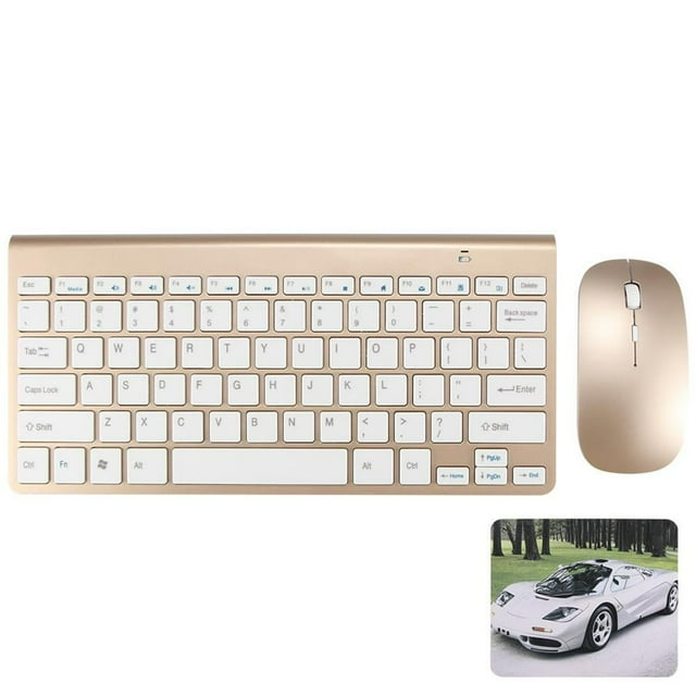 Clavier Sans Fil 2.4g Alimenté par Batterie Clavier Super Fin Se No.1