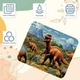thumbnail image 3 of Dinosaur Gaming Mouse Pad, Desk Mat, 8.3x9.8 Inch, Non-Slip Rubber Bottom, Printed, Suitable for Office and Gaming, 3 of 6
