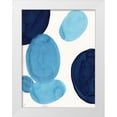 thumbnail image 1 of Lee, Judson 15x18 White Modern Wood Framed Museum Art Print Titled - Shades of Blue II, 1 of 4