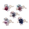 thumbnail image 2 of Boda Dama de honor Muñeca Flor falsa Flor de mano artificial Pulsera floral Pulsera de mujer Advancent JJ25182-04, 2 of 6