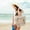 White, variant on Travel Large Capacity Beach Tote Bag for Outdoor Activities with Sand-Filtering Mesh Interior and Foldable Design for Easy Transport and All-Season Use