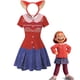 thumbnail image 2 of Disney Turning Red Princess fur s para niñas, carnaval fiesta de cumpleaños fur s, Mei Cosplay disfraz para niñas zhangmengya unisex, 2 of 2