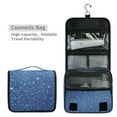 thumbnail image 5 of Travel Hanging Toiletry Bag Home Cosmetic Organizer Makeup Bag Glitter Shiny Sparkling, 5 of 8