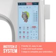 thumbnail image 3 of Poolin EOC05 Embroidery Machine 4 x 9.25 Inch Large Embroidery Area, Computerized 7 Inch Large LCD Touch Screen, Suitable for Beginners, 3 of 6