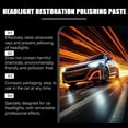 thumbnail image 5 of Headlight Stain Remover Polishing Paste,Professional Car Headlight Restoration Kit, Headlight Cleaner,Repair With Scratch Removal, Headlight Polish Cleaner For Yellow Lights Long-Lasting Clarity，1pc, 5 of 7