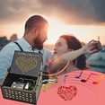 thumbnail image 3 of Music Box, Antique Engraved Musical Boxes Case for Love One Wooden Music Box - Gifts for Lover, Boyfriend, Girlfriend, Husband, Wife (BLACK), 3 of 8