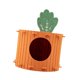 thumbnail image 4 of Casa de gato cómoda cama de gato cueva interior uso gato diez zanahoria cama para dormir Círculo m, 4 of 8