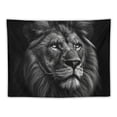 thumbnail image 5 of Lingy Majestic Lion Wall Tapestry and Decoration Painting, 5 of 6