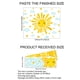 thumbnail image 2 of Adhesivos de pared HJKlove, acuarela, nubes de sol, habitación de niños y niñas, 2 of 6