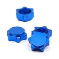 thumbnail image 3 of 8 Piezas de Aluminio, Cubierta de Cubo de Rueda, Cubierta Antipolvo, Tuerca Hexagonal de 17 mm para Coche RC 1/8, Azul, 3 of 6