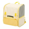 thumbnail image 3 of BELOVING Backpack Rucksack Practical Trendy Pet Carrier for Walking Traveling Outdoor Yellow, 3 of 10