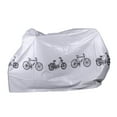 thumbnail image 4 of Cubierta de lluvia para bicicleta, cubierta antipolvo para bicicleta, impermeable, útil y duradera, cubierta de almacenamiento para bicicleta de carre Fino 230g Gris, 4 of 8