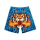 thumbnail image 5 of Pantalones cortos de playa para hombre con estampado divertido, cintura elástica, doble bolsillo y cinco puntos., 5 of 9
