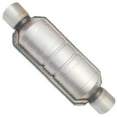 thumbnail image 4 of Pulcherflow Universal Catalytic Converter 2.5 inch Inlet/Outlet with Heat Shield Stainless Steel Federal EPA, 4 of 5