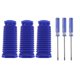 thumbnail image 1 of 3pcs V6 V7 V8 V10 V11 Soft Velvet Roller Suction Blue Hose Replacement Cleaning Vacuum Cleaner, 1 of 5