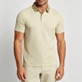 thumbnail image 6 of Rrxhxhs Golf Shirts for Men Summer Fashion Contrast Collared 2-Button Short Sleeve Leisure Thin Ice Silk Business Casual Tops,4XL, 6 of 8