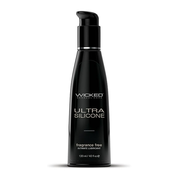 Wicked Sensual Care Ultra Silicone Based Lubricant - 4 oz Fragrance Free