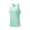 Light Blue, variant on Babysbule Women's Sleeveless Breathable Mesh Racerback Tank Top, Quick Dry Activewear for Running, Fitness and Workout