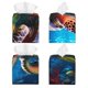 thumbnail image 2 of Fotbe Ice Blue Ocean Sea Turtle Porta Pañuelos Decorativo de Cuero, Caja Cuadrada Moderna para Pañuelos Faciales, Organizador y Dispensador 5x5x5'', 2 of 7
