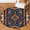 Multicolour 1, variant on CURLYOOT Round Rug 3ft Floral Area Rug, Washable Circle Mat Non Slip Floor Carpet Mat, Spring Summer Soft Indoor Rugs for Entryway Living Room Dining Room Bedroom