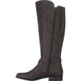 thumbnail image 3 of G by Guess Womens Haydin Faux Leather Wide Calf Riding Boots, 3 of 6