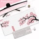 thumbnail image 4 of Alfombrilla de ratón rosa con flores de cerezo para ordenador de casa, alfombrilla grande para ratón de Pc, alfombra artística para teclado Sakura, alfombrilla de escritorio, accesorios de oficina, 4 of 5