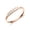 Rose Gold, variant on UIONEN 925 Sterling Silver Rings Women Cubic Zirconia Rings Rose Gold Plated Size 11