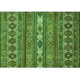 thumbnail image 1 of Ahgly Company Indoor Rectangle Abstract Green Modern Area Rugs, 4' x 6', 1 of 4