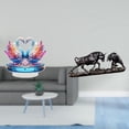 thumbnail image 2 of Escultura De Cisne Acrílico Para Centro De Mesa, Figura De Toro Moderna, Estatua De Oso, Vaca, Ganado, Decoración De Estantería De Oficina, Regalo De San Valentín, 2 of 8