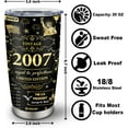 thumbnail image 5 of Gifts For 16 Year Old Boy, Sweet 16 Gifts Tumbler 20oz, 16th Birthday Gifts For Boys, Sweet 16 Birthday Decorations, 16th Birthday Decorations For Boys, 2007 Birthday Gifts Travel Cup (1pc), 5 of 6