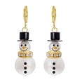 thumbnail image 3 of 3xPendientes De Navidad Para Mujer Pendientes Colgantes De Gota Para Navidad Boda De Navidad Redondos, 3 of 8