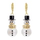 thumbnail image 2 of Pendientes colgantes Pendientes navideños Accesorios de tela Pendientes navideños para Navidad Redondo, 2 of 9