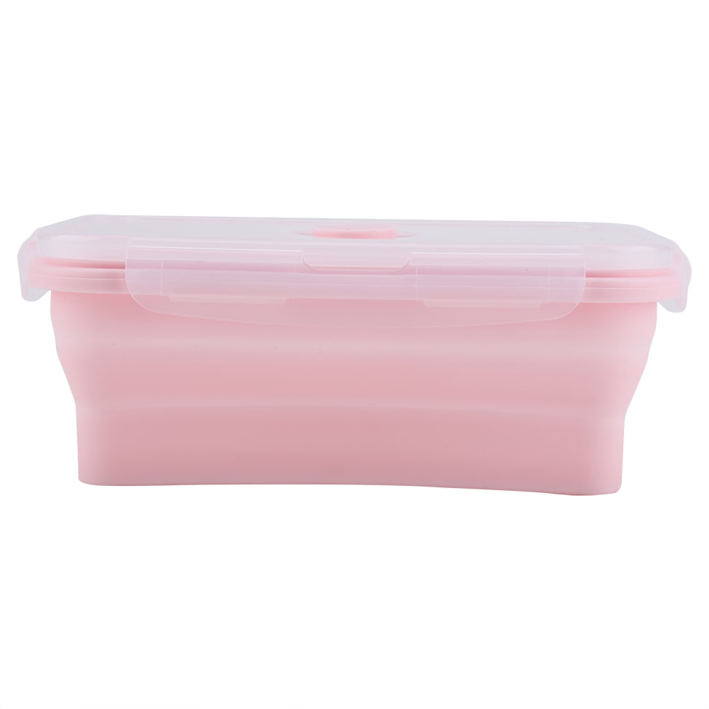 Fiambreras Plegables De Silicona - Pack De 3 Unidades De 500 Ml - Apto Microondas, Lavavajillas Y Congelador - Sin BPA
