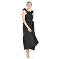 thumbnail image 5 of Vestido largo con olanes Roman Fashion/ Juvenil, 4360 (Negro) negro CH, 5 of 5