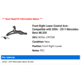 thumbnail image 2 of Front Right Lower Control Arm - Compatible with 2006 - 2011 Mercedes-Benz ML350 2007 2008 2009 2010, 2 of 2
