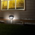thumbnail image 4 of Feelfreeau, luces solares, impermeable, reflector de luz de pared para jardín trasero Blanco kusrkot Luz de pared, 4 of 8