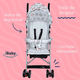 thumbnail image 4 of Carriola Bastón Ultra Ligera iBaby Vedo Estampado Plegado Plano Viajera beige, 4 of 9