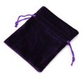 thumbnail image 3 of Bolsa Con Cordón, Bolsa De Tarot De Apariencia Elegante Para Joyería Para Monedas Para Tarjetas Anggrek Púrpura, 3 of 8