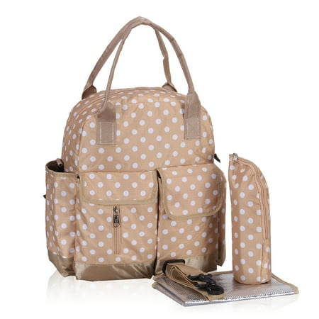 Hynes Eagle Polka Dots Diaper Backpack Hynes Eagle Polka Dots Diaper Backpack
