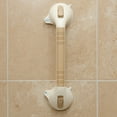 HealthSmart® Suction Cup Grab Bar With Germ Protection, 16"H x 2"W x 3