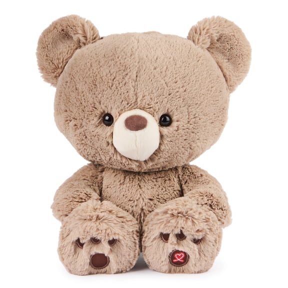 GUND Kai Teddy Bear Plush Toy, Premium Stuffed Animal for Ages 1 and Up, Taupe, 12ā